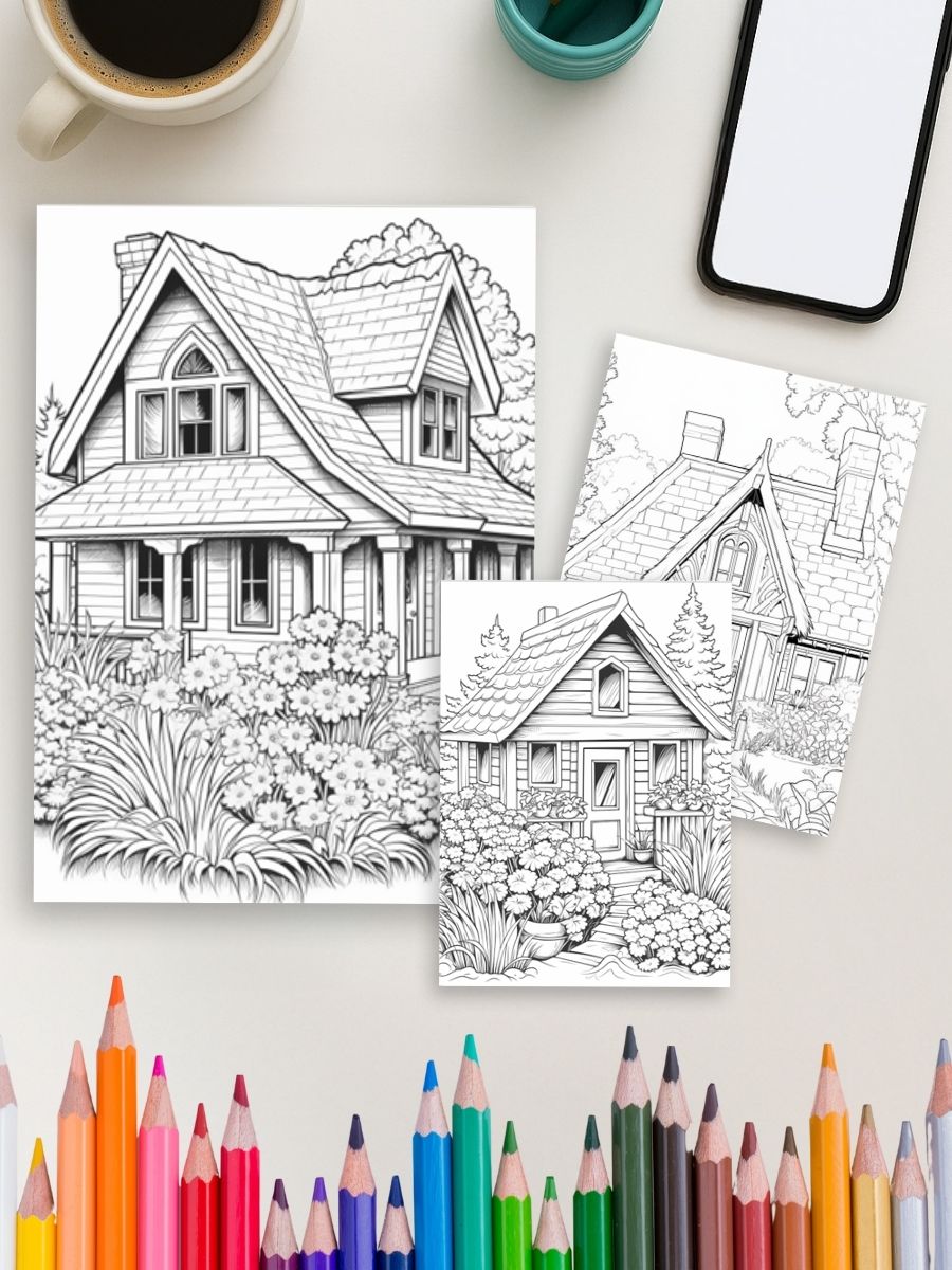 Cottage Garden Getaway – 340 Country-Themed Pages - Image 4