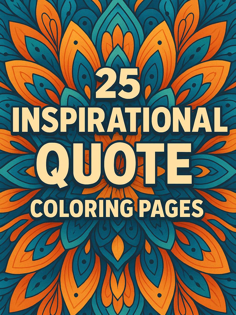 Motivational Mandalas – 25 Empowering Quote Designs