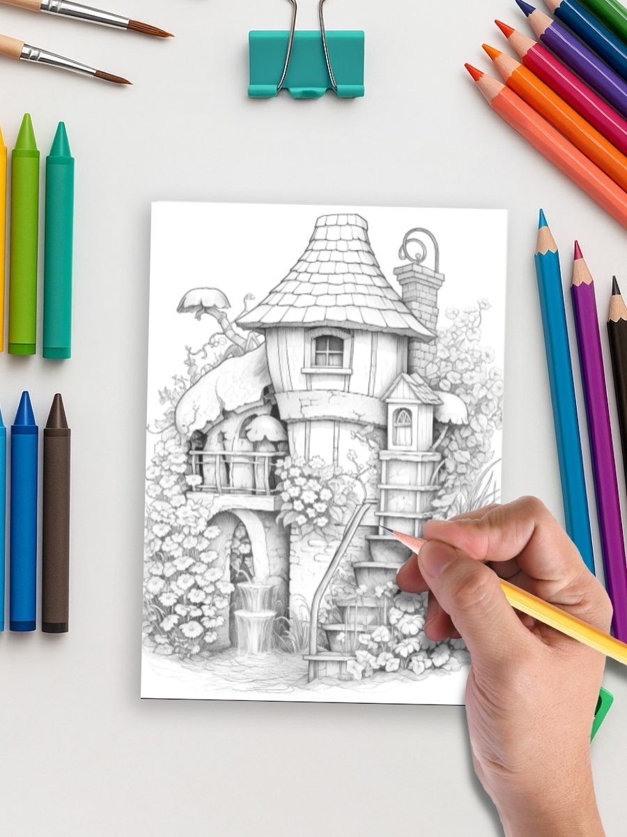 Wishes & Wells – 50 Magical Wishing Well Pages - Image 5